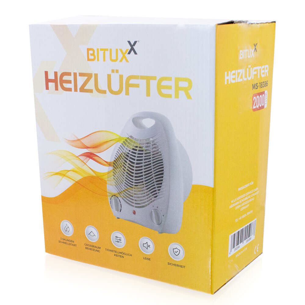 Šildytuvas Bituxx kaina ir informacija | Šildytuvai | pigu.lt