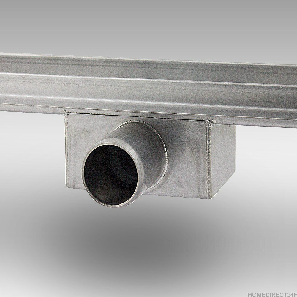 Dušo latakas Befliesbar iš nerūdijančio plieno su sifonu, 150 cm. kaina ir informacija | Dušo latakai | pigu.lt