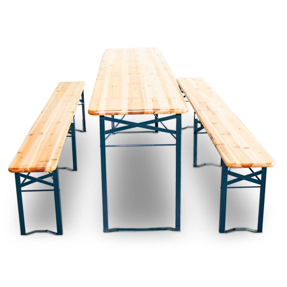 Sodo stalas su suolais Bituxx, rudas цена и информация | Lauko baldų komplektai | pigu.lt