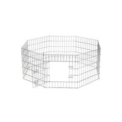 Металлическая площадка, забор 61х76 см, 8 рядов. цена и информация | Переноски, сумки | pigu.lt