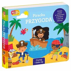 Буклет «Пиратские приключения». Академия «Мудрый ребенок». Читайте и получайте удовольствие цена и информация | Книги для детей | pigu.lt