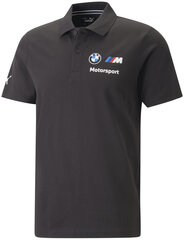 Футболка поло Puma Bmw Mms Ess Polo 539975 01/XL, черная цена и информация | Мужские футболки | pigu.lt