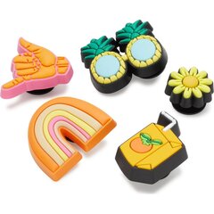 Значки для сабо Crocs™ Sunshine is Fine 5 Pack 233578 цена и информация | Детские резиновые сабо | pigu.lt