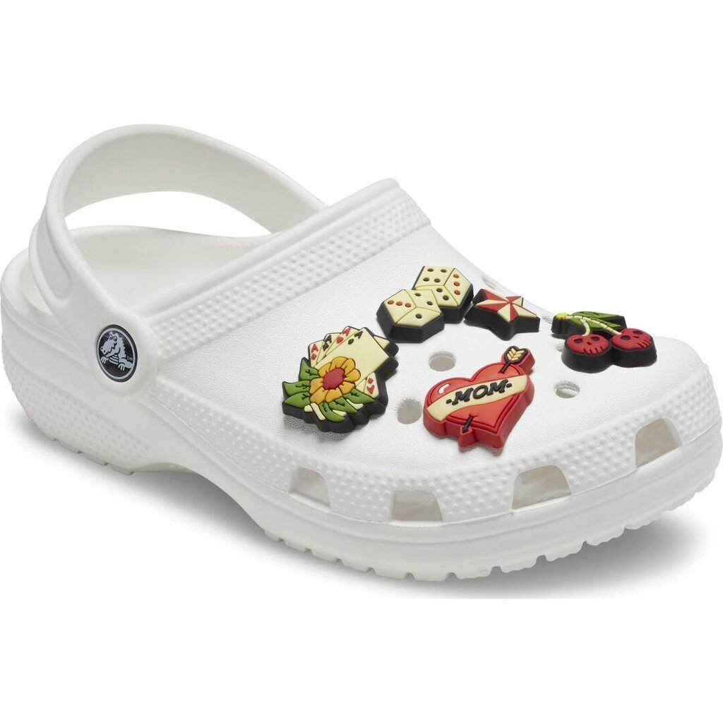 Ženkliukai klumpėms Crocs™ Old School Tattoo G1030900-MU 245898, 5 vnt цена и информация | Guminės klumpės vaikams | pigu.lt