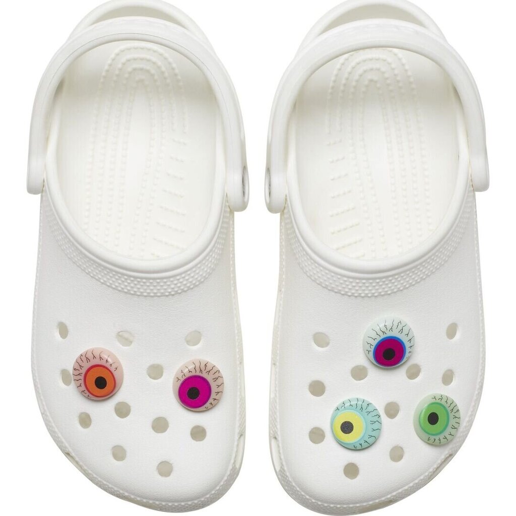 Ženkliukai klumpėms Crocs™ Crazy Eyes G1031300-MU 245902, 5 vnt цена и информация | Guminės klumpės vaikams | pigu.lt