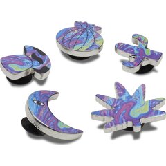 Ženkliukai klumpėms Crocs™ Psychedelic G1031700-MU 245906, 5 vnt цена и информация | Детские резиновые сабо | pigu.lt