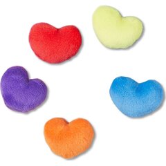 Значки для сабо Crocs™ FUZZY HEART 5 PACK G1033200-MU 245921 цена и информация | Детские резиновые сабо | pigu.lt