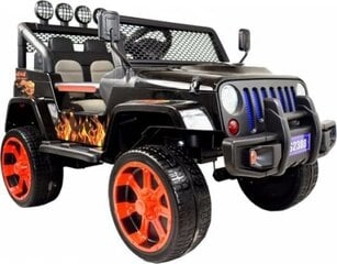 Детский одноместный электрический автомобиль Super-Toys Jeep Sunshine цена и информация | Электромобили для детей | pigu.lt