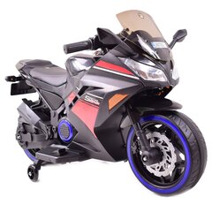 Vaikiškas akumuliatorinis motociklas Super Toys DLS07, juodas kaina ir informacija | Elektromobiliai vaikams | pigu.lt