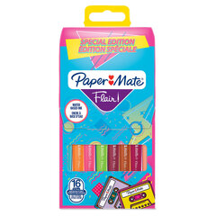 Flomasteriai Papermate Flair Retro Mix 0,7 mm, 16 vnt. цена и информация | Принадлежности для рисования, лепки | pigu.lt