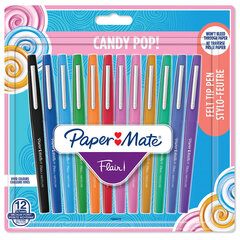 Flomasteriai PaperMate Flair Candy Pop 12, 0.7 mm kaina ir informacija | Rašymo priemonės | pigu.lt