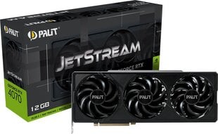 Palit GeForce RTX 4070 JetStream (NED4070019K9-1047J) kaina ir informacija | Vaizdo plokštės (GPU) | pigu.lt