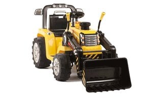 Vaikiškas akumuliatorinis traktorius su kaušu Super Toys 1005A kaina ir informacija | Elektromobiliai vaikams | pigu.lt