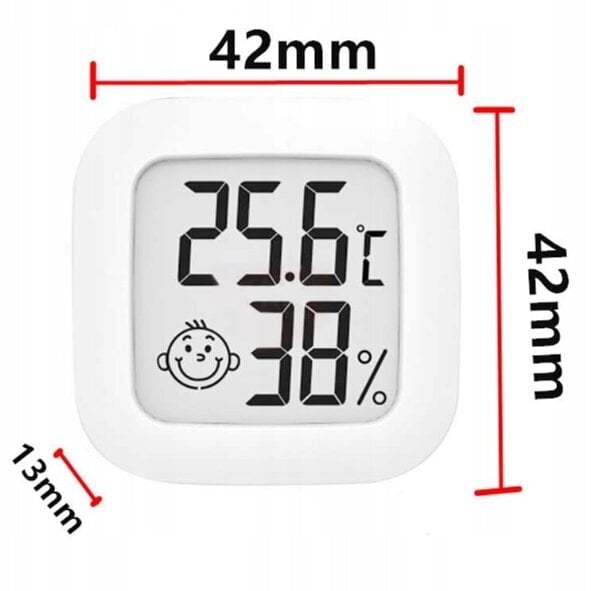 Termometras su higrometru Inna CX-0726 kaina ir informacija | Meteorologinės stotelės, termometrai | pigu.lt
