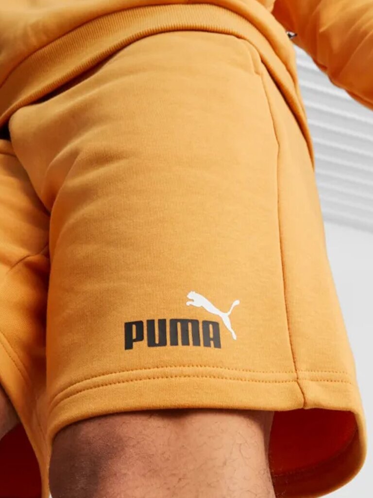 Puma šortai vyrams Essentials+ Two-Tone 234238319, geltoni kaina ir informacija | Vyriški šortai | pigu.lt