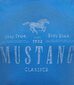 Marškinėliai vyrams Mustang 4058823318099, mėlyni kaina ir informacija | Vyriški marškinėliai | pigu.lt