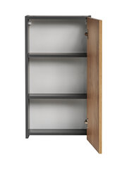 Тумба для ванной комнаты Comad Monako Grey Oak 830 - FSC, коричневый/серый цена и информация | Шкафчики для ванной | pigu.lt