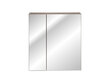 Vonios spintelė su veidrodžiu Comad Santa Fe Taupe 84-60-A-2D, pilka kaina ir informacija | Vonios spintelės | pigu.lt