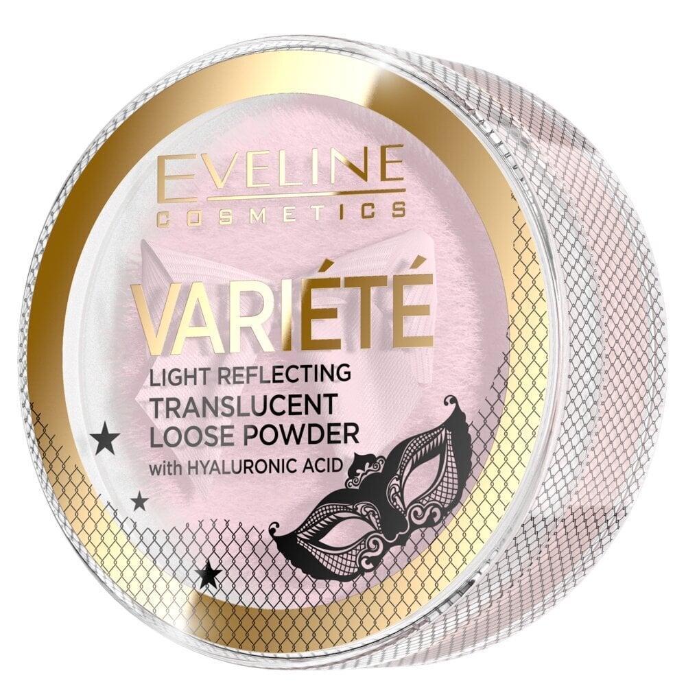 Biri pudra Eveline Variete Light Reflecting Translucent Loose Powder, 6 g цена и информация | Makiažo pagrindai, pudros | pigu.lt