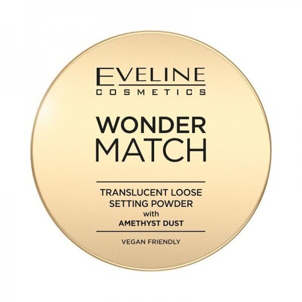 Biri pudra Eveline Cosmetics Wonder Match Translucent, 6g kaina ir informacija | Makiažo pagrindai, pudros | pigu.lt