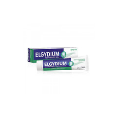 ELGYDIUM Sensitive zobu pasta-gels 75ml цена и информация | Зубные щетки, пасты | pigu.lt