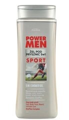 Dušo želė Joanna Power Men Sport vyrams, 300 ml цена и информация | Масла, гели для душа | pigu.lt