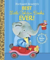 Richard Scarry's Best Little Golden Books Ever!, 9 Books in 1 kaina ir informacija | Knygos mažiesiems | pigu.lt
