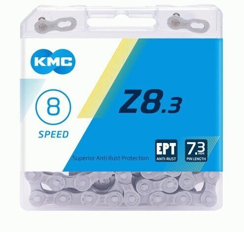 Standartinių ir elektrinių dviračių grandinė KMC Z8 EPT, 114L kaina ir informacija | Kiti dviračių priedai ir aksesuarai | pigu.lt