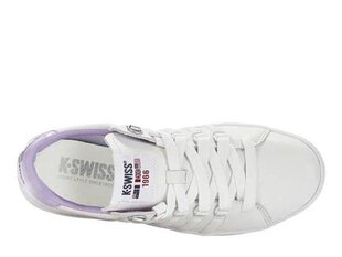 Lozan ii k-swiss for women's white 97943-192-m 97943-192-M цена и информация | Спортивная обувь, кроссовки для женщин | pigu.lt