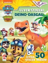 Paw Patrol: Llyfr Sticeri Deino-Dasgau kaina ir informacija | Knygos mažiesiems | pigu.lt