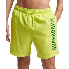 Šortai vyrams Superdry, žali kaina ir informacija | Maudymosi šortai, glaudės | pigu.lt