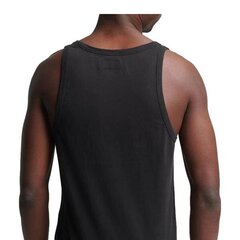 Vle vest superdry for men's black m6010645a02a M6010645A02A цена и информация | Мужские футболки | pigu.lt