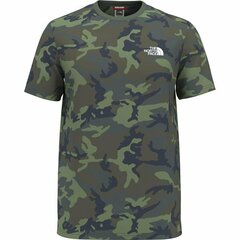 M s/s simple dome tee the north face for men's green nf0a2tx5287 NF0A2TX5287 цена и информация | Мужские футболки | pigu.lt