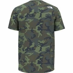 M s/s simple dome tee the north face for men's green nf0a2tx5287 NF0A2TX5287 цена и информация | Мужские футболки | pigu.lt