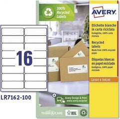 Lipnios etikėtės Avery LR7162 99,1 x 33,9 mm, 5 vnt kaina ir informacija | Kanceliarinės prekės | pigu.lt