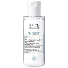 Micelinis vanduo SVR Physiopure, 75ml цена и информация | Средства для очищения лица | pigu.lt