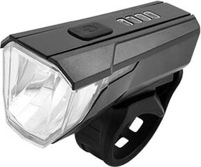 Dviračio žibintas priekinis Flare Shine, juodas цена и информация | Велосипедные фонари, отражатели | pigu.lt