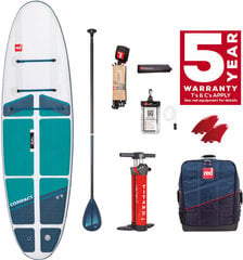 Надувное весло Red Paddle Co Compact SUP, 290x81 см, синее цена и информация | SUP доски, водные лыжи, водные аттракционы | pigu.lt