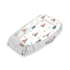 Кокон-гнездышко для новорожденного Albero Mio Cars 416 цена и информация | Детские подушки, конверты, спальники | pigu.lt