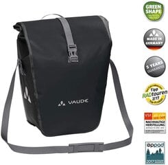 Vaude Aqua Back Back-Water-Water-Water-Water-Ruge Rack Sack Sack в практической сумке с 2 сетовыми велосипедами, изготовленной из надежного и не содержащего ПВХ материал брезента, черный 48L-QMR Rail Hook 2.0 цена и информация | Багажник для велосипеда | pigu.lt