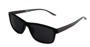 Vyriški akiniai nuo saulės Dark Side SP 102 C02 56-17, juodi su raudonu rėmeliu kaina ir informacija | Akiniai nuo saulės vyrams | pigu.lt