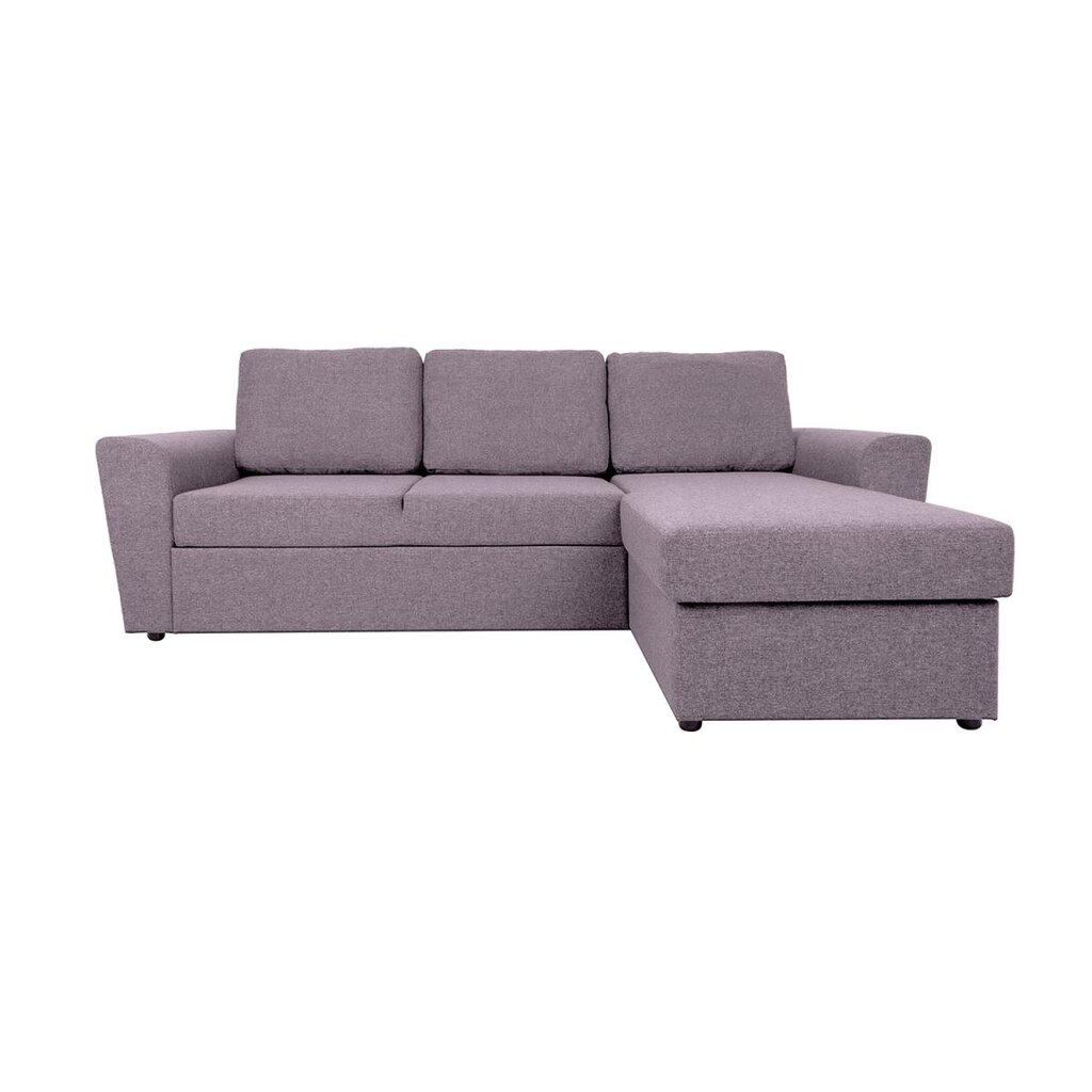 Kampinė sofa Ingmar, violetinė цена и информация | Sofos | pigu.lt