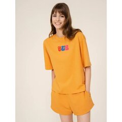 Marškinėliai moterims Outhorn W OTHSS23TTSHF42774S, oranžiniai kaina ir informacija | Marškinėliai moterims | pigu.lt