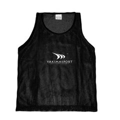 Skiriamieji marškinėliai Yakimasport Junior 100370J, juodi kaina ir informacija | Futbolo apranga ir kitos prekės | pigu.lt