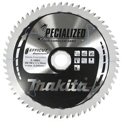 MAKITA DISCULAR SAW 190x30x60z EFFICUT ДЛЯ АЛЮМИНИЯ цена и информация | Пилы, циркулярные станки | pigu.lt