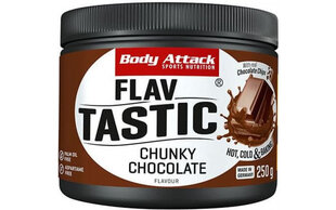 Šokolado skonio miletliai Body Attack Flav Tastic Chunky chocolate, 250g kaina ir informacija | Funkcinis maistas (supermaistas) | pigu.lt