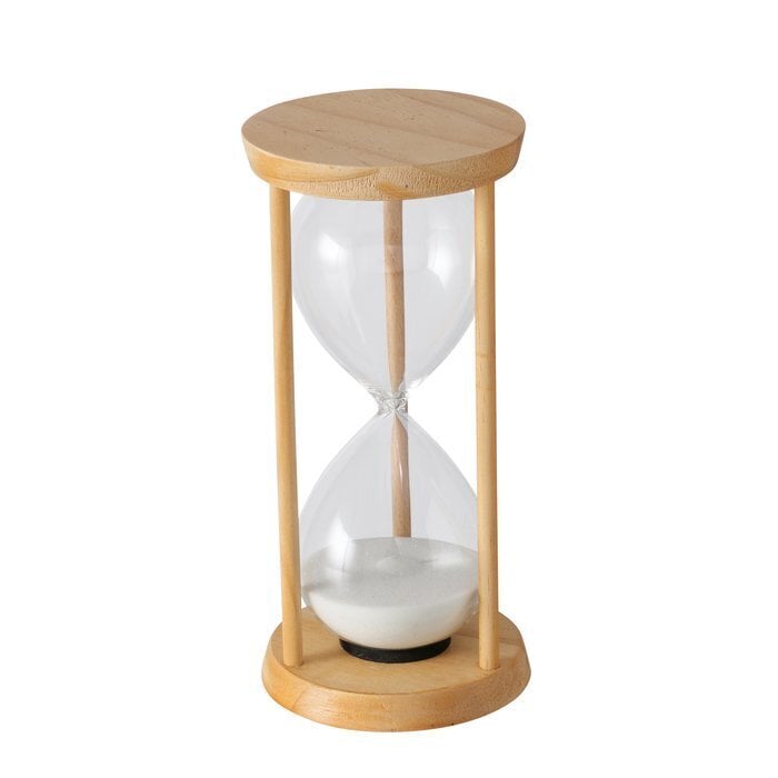 Boltze smėlio laikrodis Orge 11x11x24 cm kaina ir informacija | Interjero detalės | pigu.lt