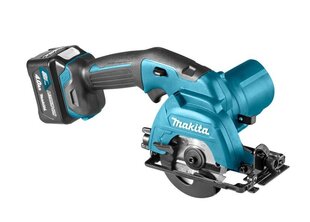 ЦИРКУЛЯРНАЯ ПИЛА MAKITA 10,8 В 85 мм 2 x 4,0 Ач LI-ION HS301DSME цена и информация | Пилы, циркулярные станки | pigu.lt