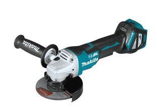 УГЛОВАЯ ШЛИФМАШИНА MAKITA 18V 125мм БЕЗ АККУМУЛЯТОРОВ И ЗАРЯДНОГО УСТРОЙСТВА БЕСЩЕТОЧНАЯ MAKPAC DGA518ZJU цена и информация | Шлифовальные машины | pigu.lt