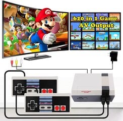 Консоль Retro TV игр Super Mario, Tanks, Bomber Man цена и информация | Игровые приставки | pigu.lt